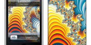 Test invisibleShield™ på iPhone 3G S Fractaler fra Gelaskins.com
