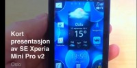 Sony Ericsson Xperia Mini Pro - test