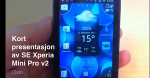 Sony Ericsson Xperia Mini Pro - test